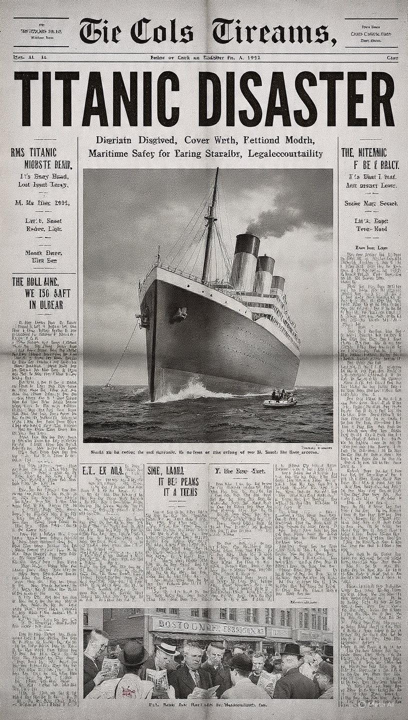 Tragedy Strikes: Titanic Sinking Raises Legal and Ethical Questions